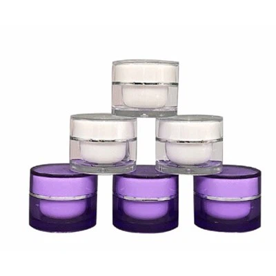 Borcan de fard de pleoape acrilic